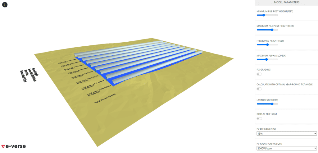 Solar Panel Design with Shapediver