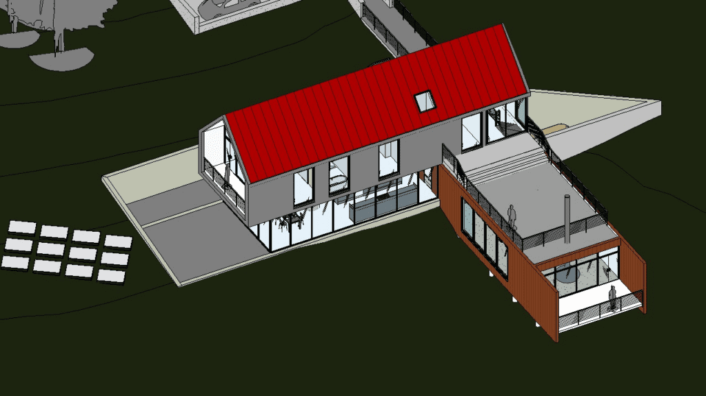 3d Render house