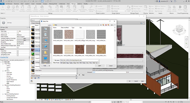 Revit - Select File