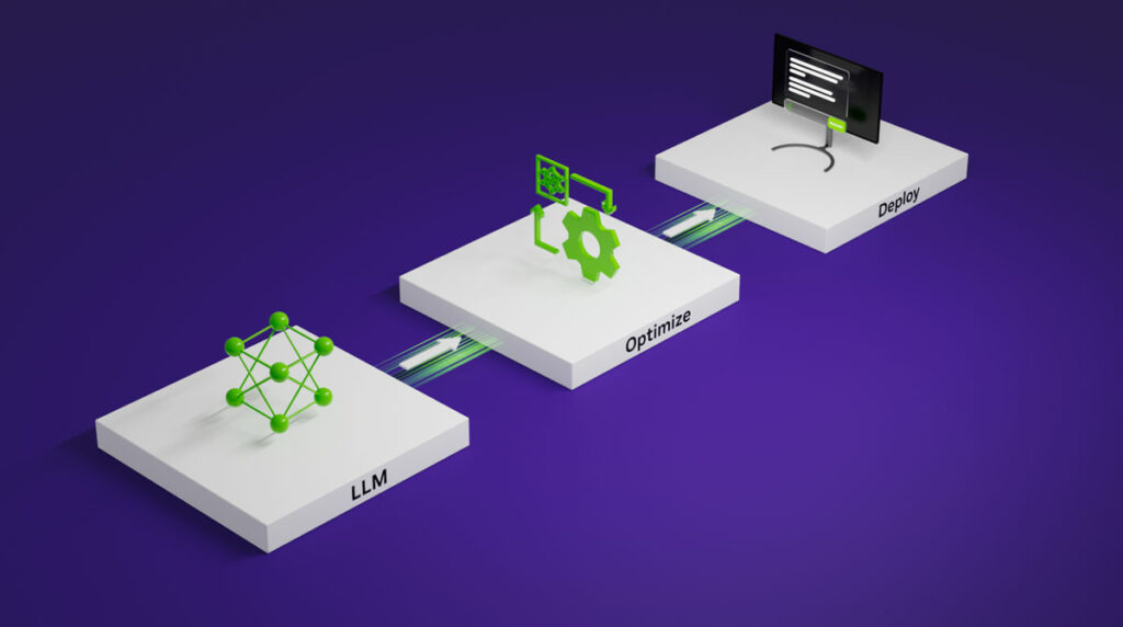 Visual spectrum showing managed APIs, hosted open models, rented GPUs, and owned hardware for AEC AI infrastructure decisions.